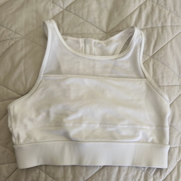 Zyia Active All Star Bra "One More Rep'" Sports Bra White Size medium * no pads - Picture 11 of 16